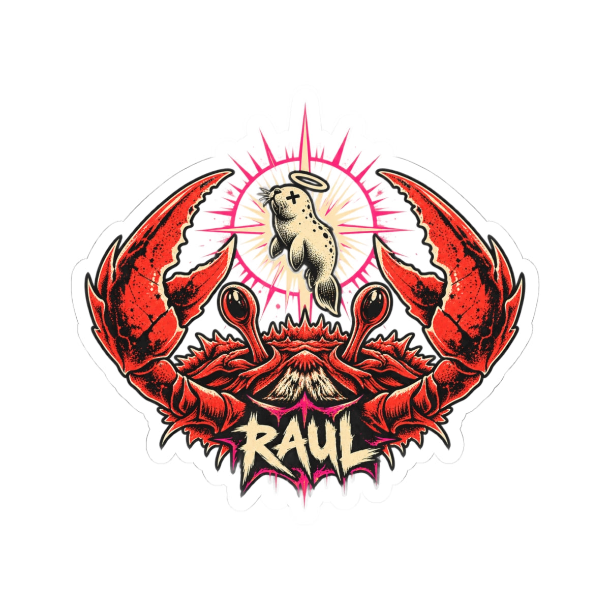 Dungeon Crawler Carl Raul and Baby Seal Sticker