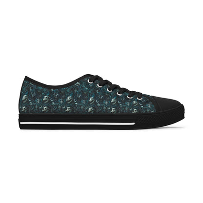 Fast & Feral Blue Occult Women's Low Top Sneakers