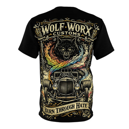 Wolf Worx Customs PRIDE Edition T-Shirt LGBTQ Charity Donation Included