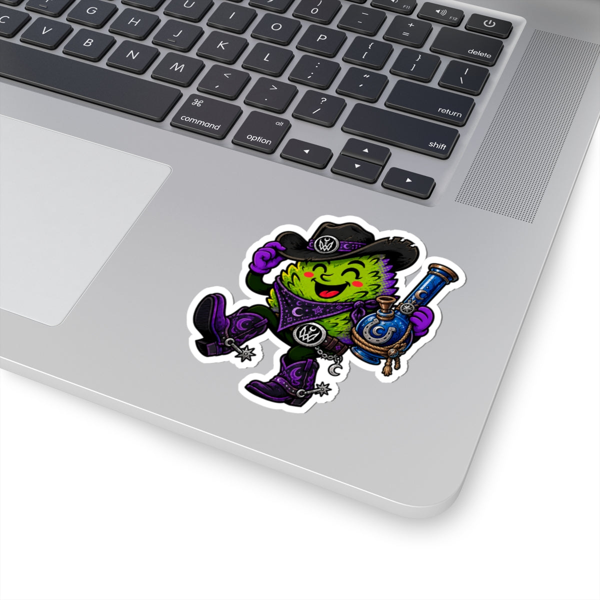 Cannabis Cowboy Cutie Kenzie Killz x Double W Supply Co Collab Sticker