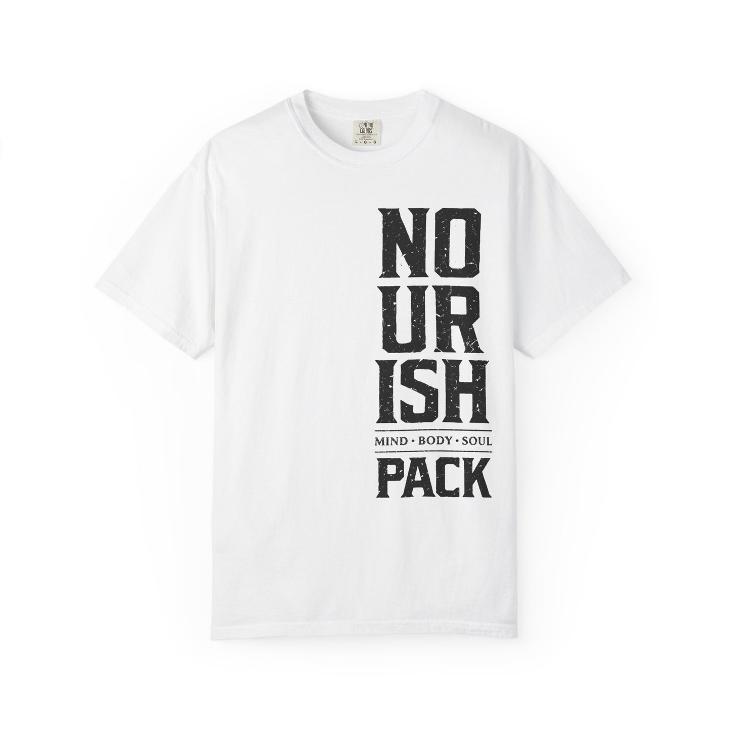 NO UR ISH NOURISH Mind Body Soul Pack Unisex T - Shirt
