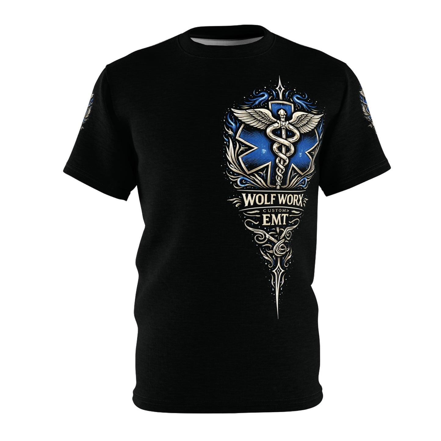 Wolf Worx Customs Hot Rod Heroes EMT T Shirt