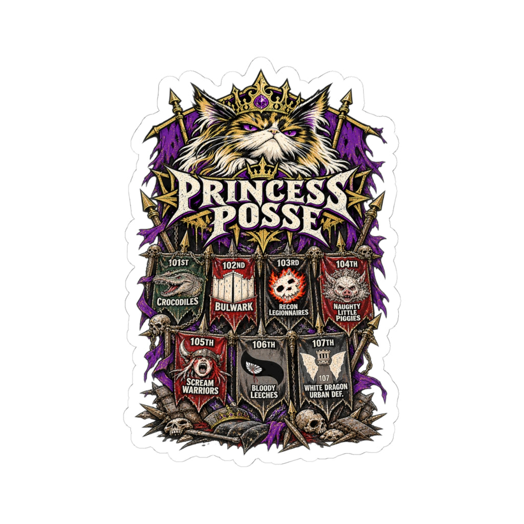 Dungeon Crawler Carl Princess Posse Faction Wars Batallions Sticker