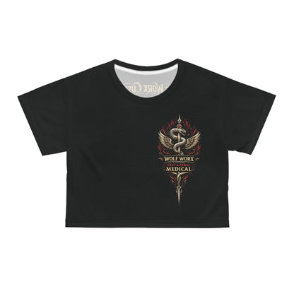 Wolf Worx Customs Fast & Feral Hot Rod Heroes Medical Cropped Baby T