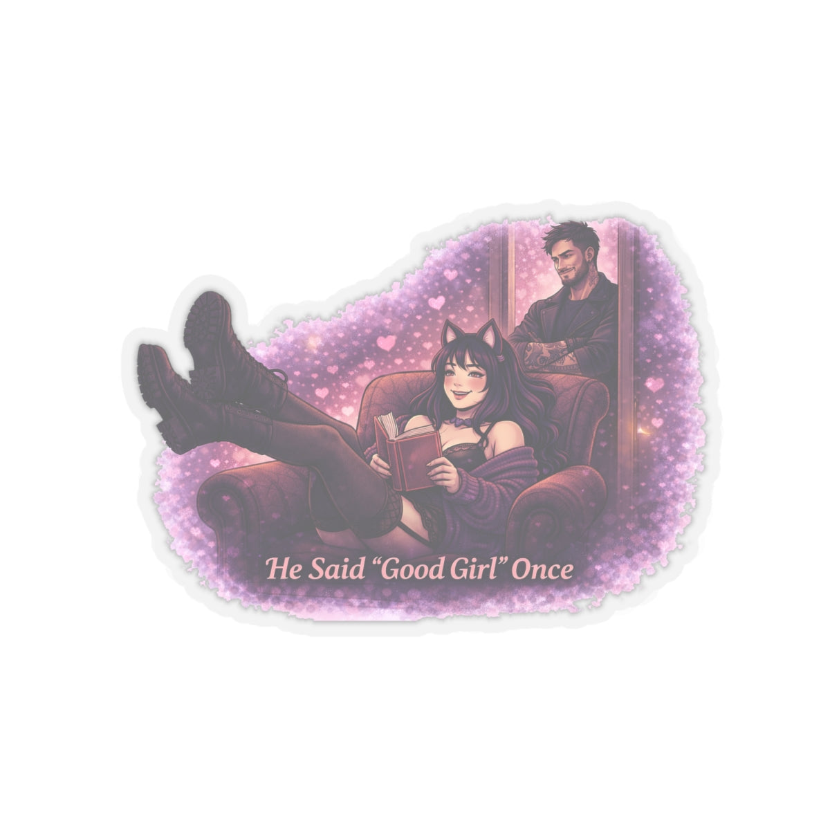 Kenzie Killz Manic Merch Comfy Cute Sticker