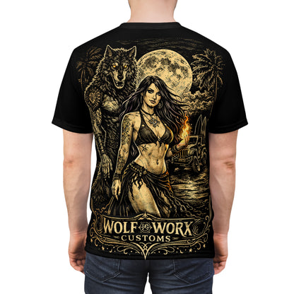 Wolf Worx Customs Occult Ocean T-Shirt