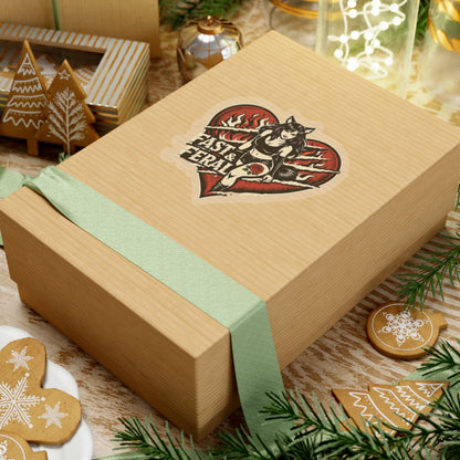 Wolf Worx Customs Fast & Feral Claw Your Heart Out Sticker