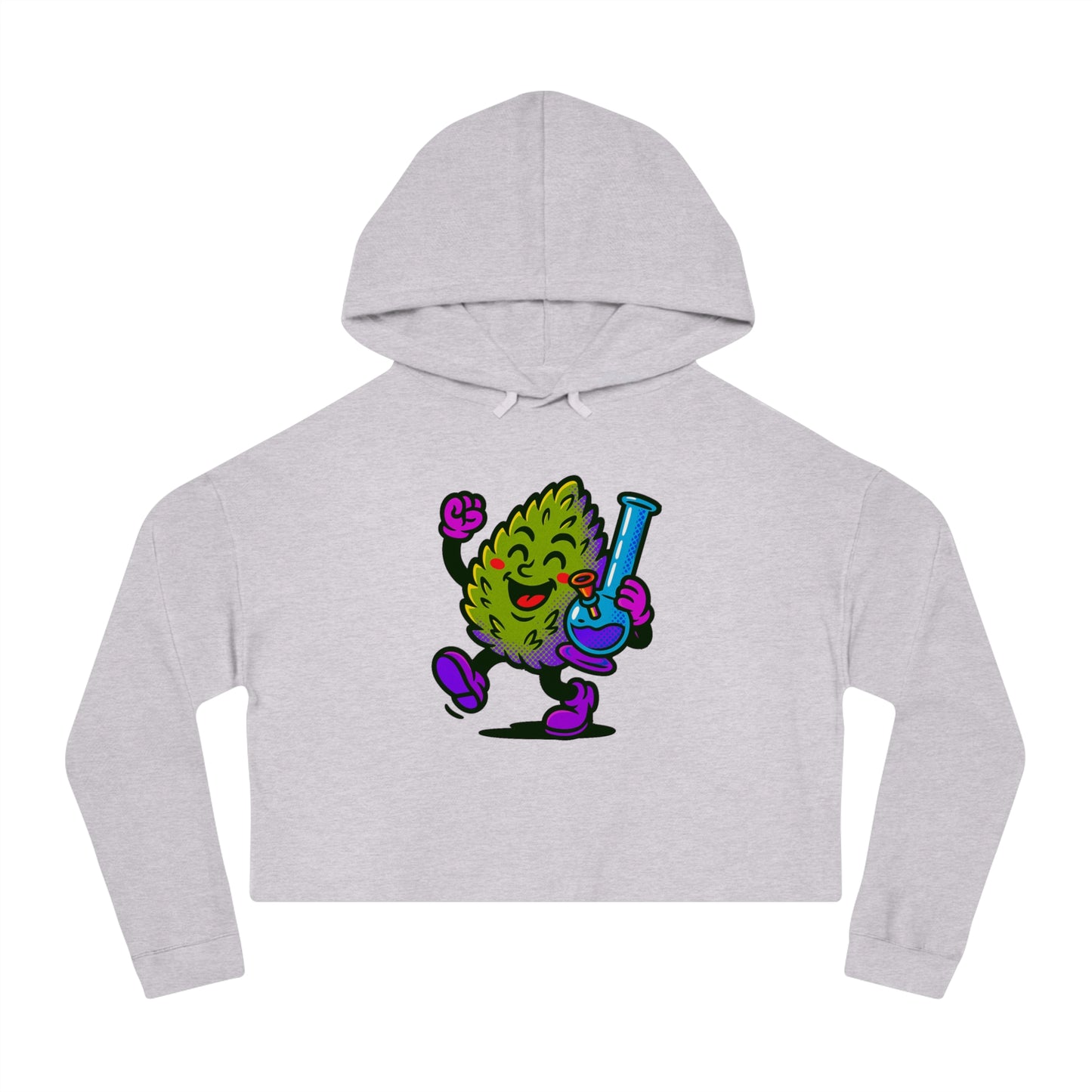 Who Needs A Man... Trendy Women’s Cropped Hooded Sweatshirt with Fun Cannabis Designs | Perfect for Casual Outings, Festivals, Gifts, and Self-Care Days, [...]