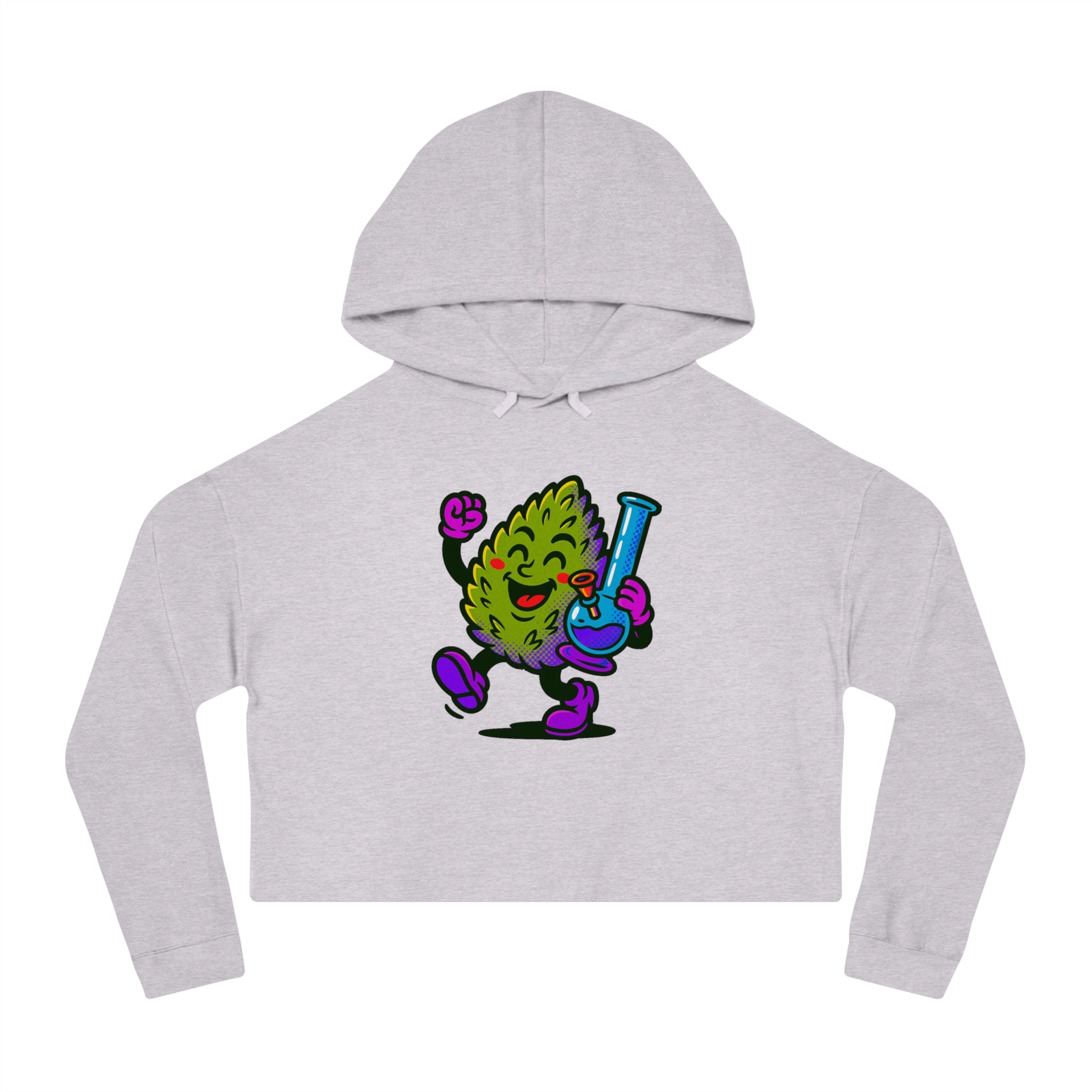 Who Needs A Man... Trendy Women’s Cropped Hooded Sweatshirt with Fun Cannabis Designs | Perfect for Casual Outings, Festivals, Gifts, and Self-Care Days, [...]