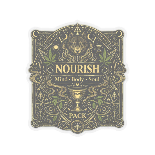 Kenzie Killz NO UR ISH Mental Health Awareness and "Gardening" STICKER (Portion Of ALL Sales Benefits Charity)