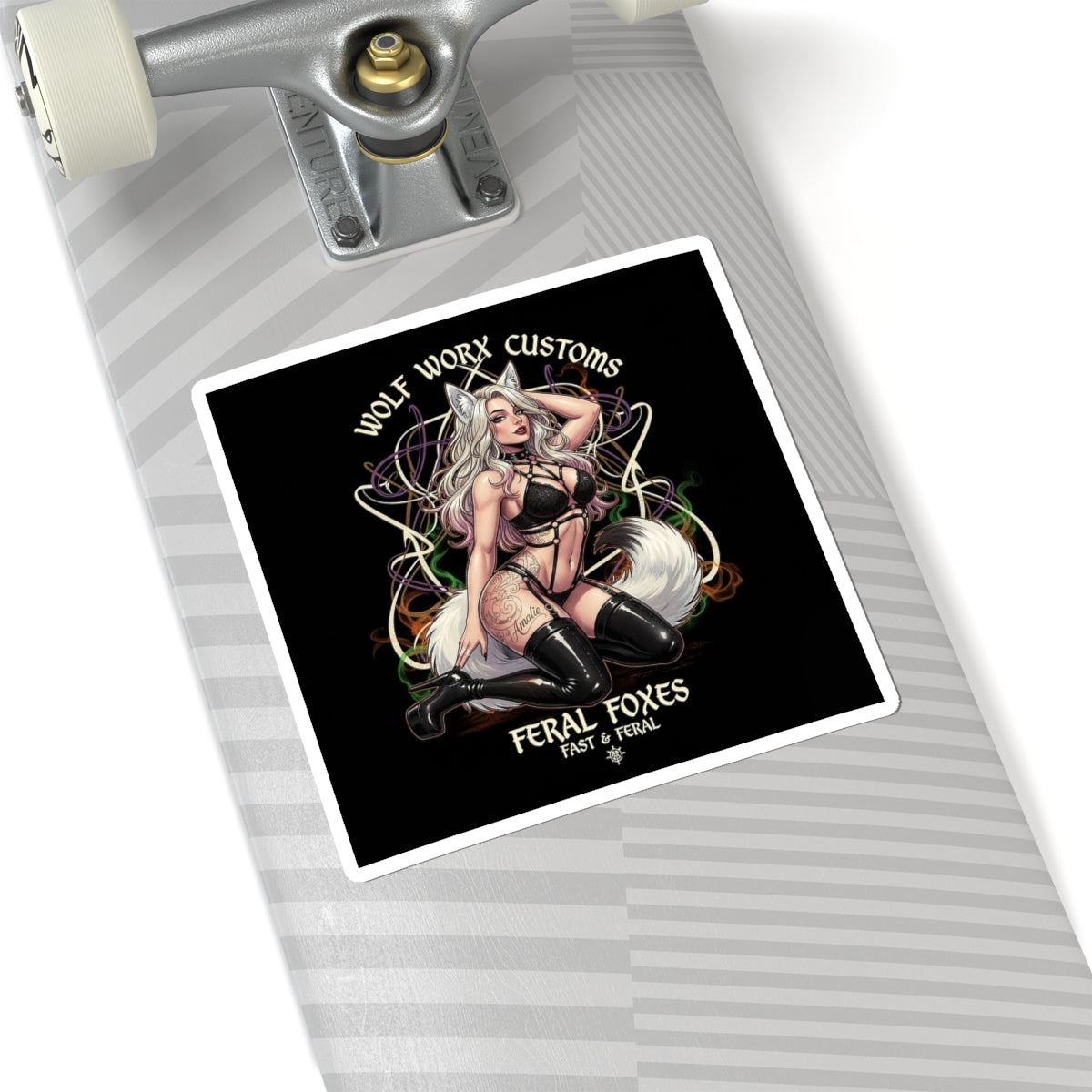 Feral Foxes Amalie Sticker