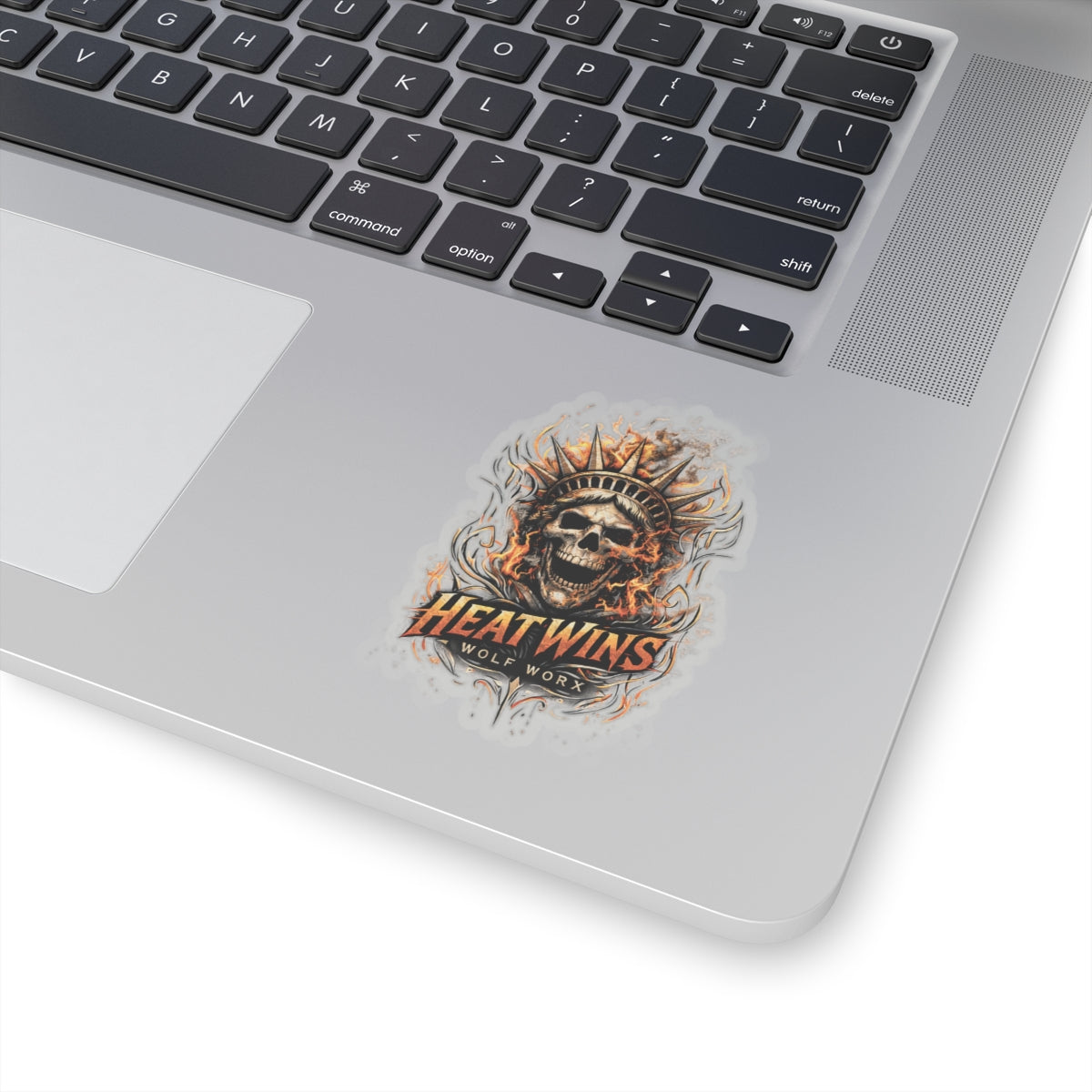 HEAT WINS! Kenzie Killz / Wolf Worx Customs / Witch Wolf / NO UR ISH PROTEST COLLAB! ALL Proceeds Go To Charity! STICKER