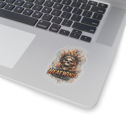 HEAT WINS! Kenzie Killz / Wolf Worx Customs / Witch Wolf / NO UR ISH PROTEST COLLAB! ALL Proceeds Go To Charity! STICKER