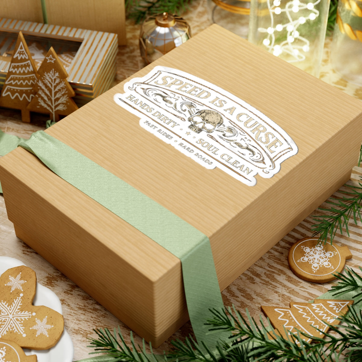 Wolf Worx Customs Speed Is A Curse Sticker