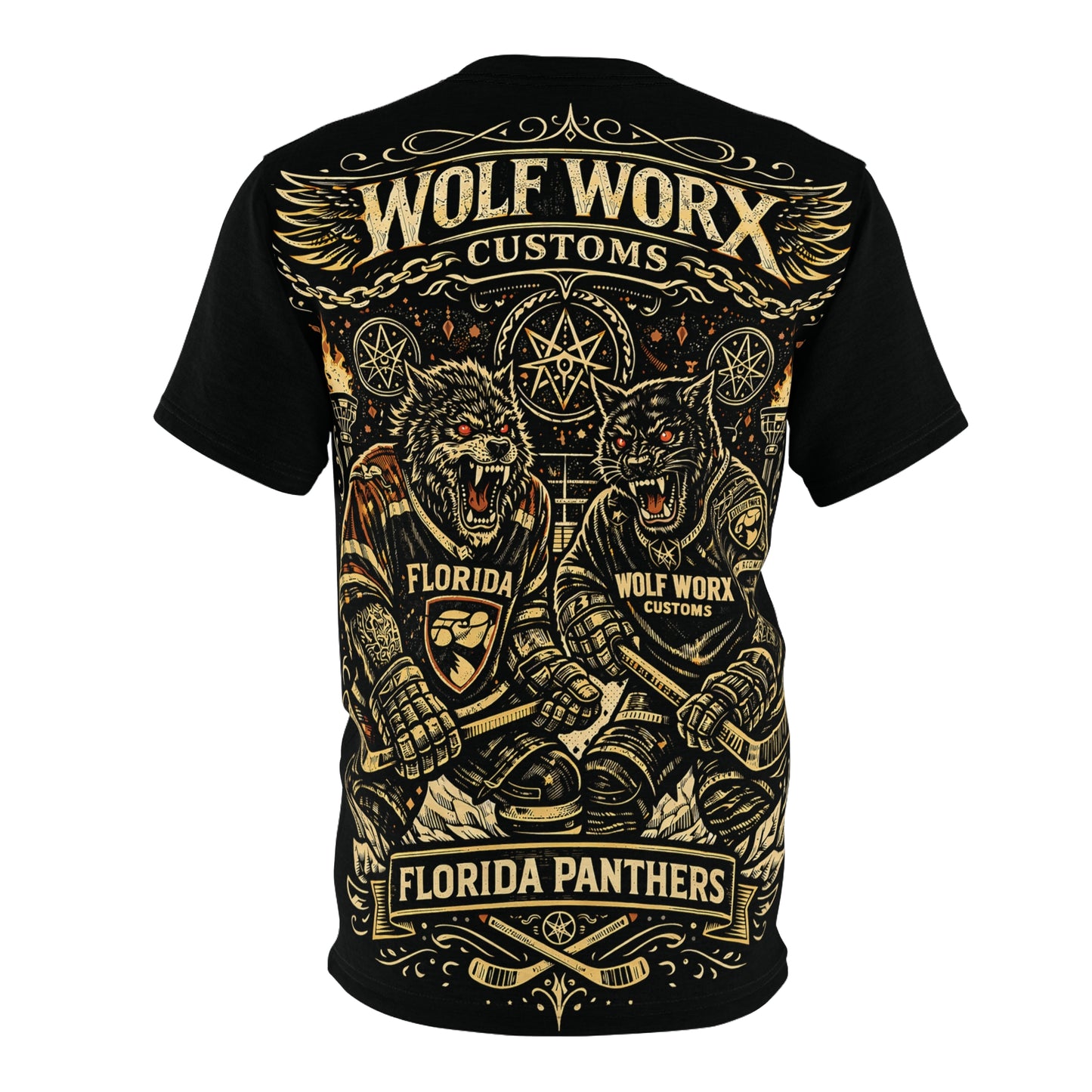 Wolf Worx Customs Florida Panthers Vicious Victory T Shirt