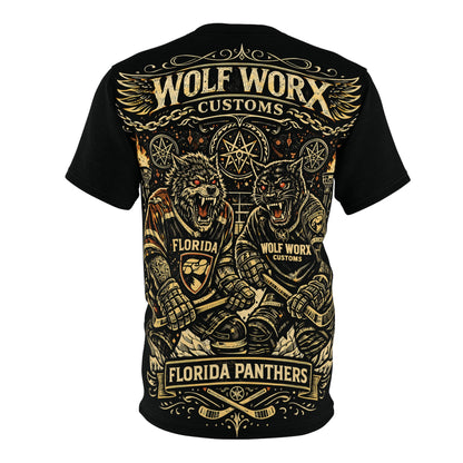 Wolf Worx Customs Florida Panthers Vicious Victory T Shirt