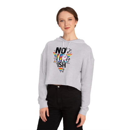 NO UR ISH Nourish Cropped Pride Sweatshirt (Proceeds Benefit Charity)