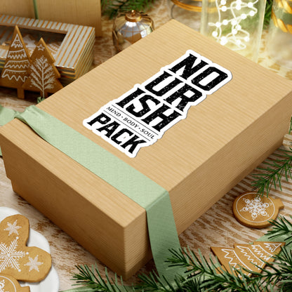 No Ur Ish NOURISH Block Sticker