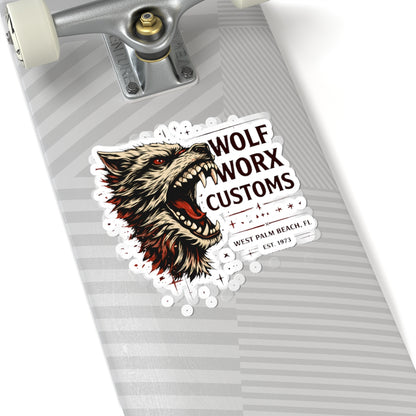 Wolf Worx Customs GAS Gospel Sticker