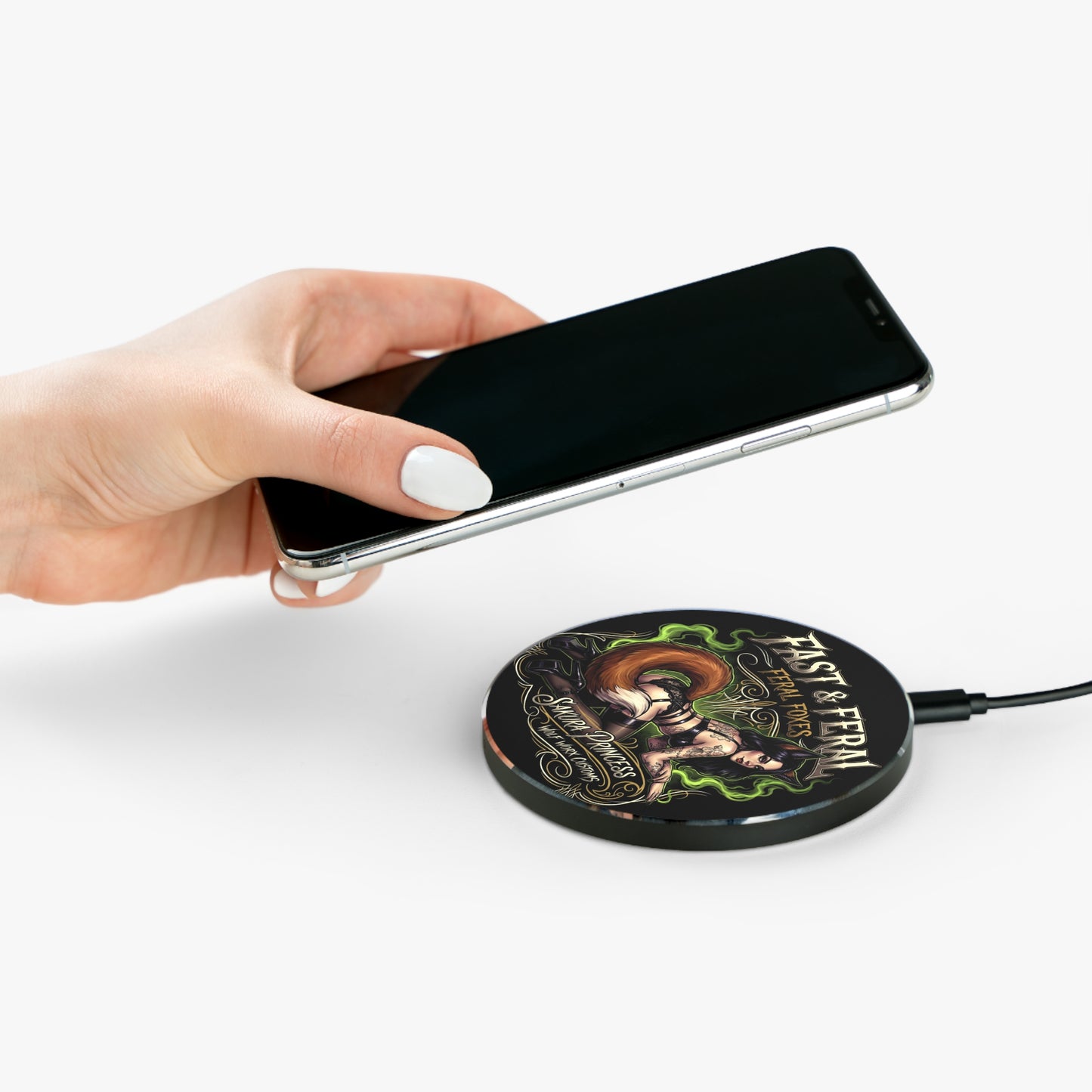 Feral Foxes Sakura Wireless Charger