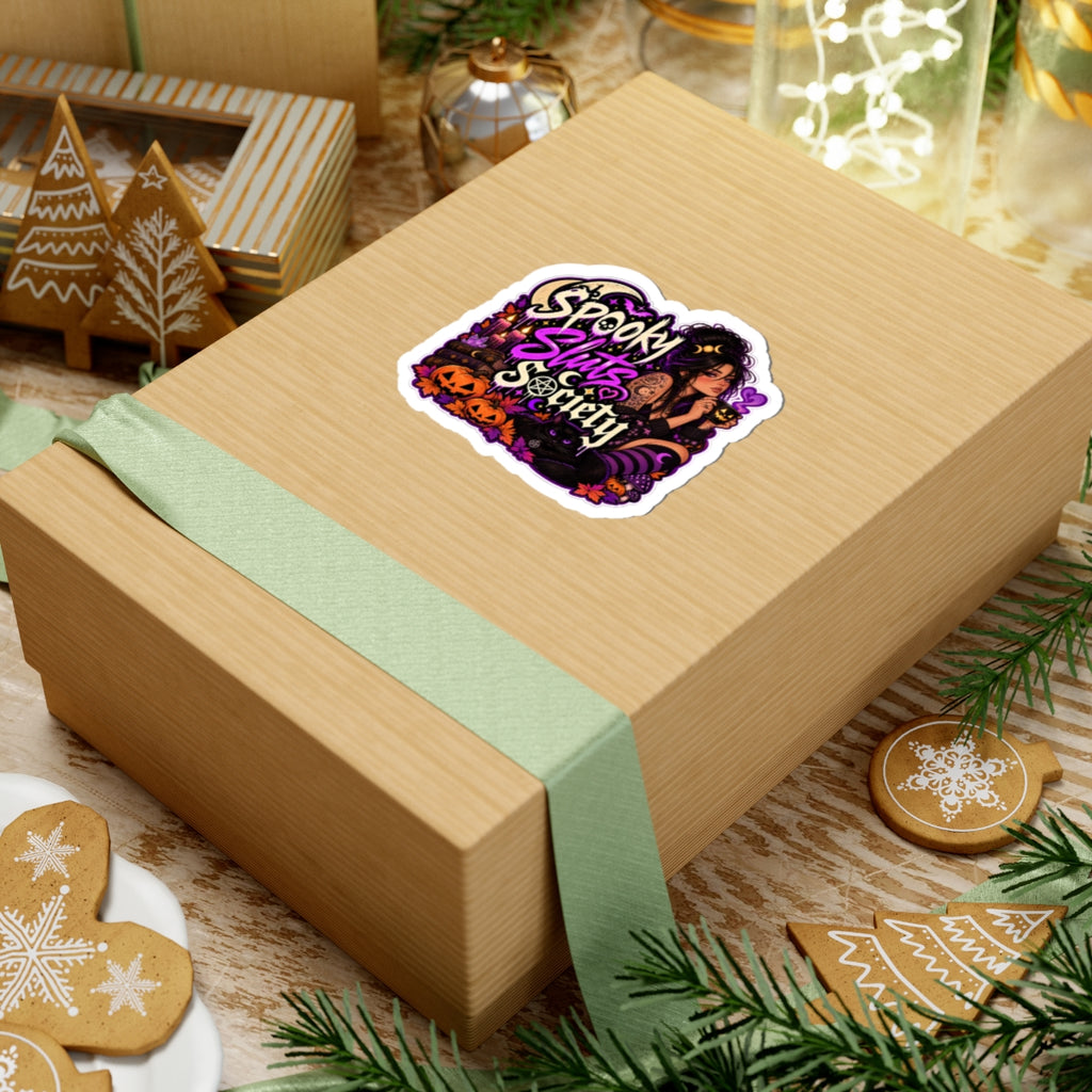 Spooky Sluts Society Kiss-Cut Stickers | Halloween Witchy Vibes