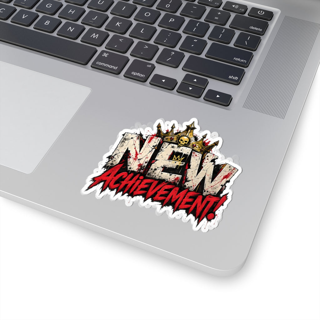 Dungeon Crawler Carl New Achievement Crown Graphic Kiss-Cut Sticker