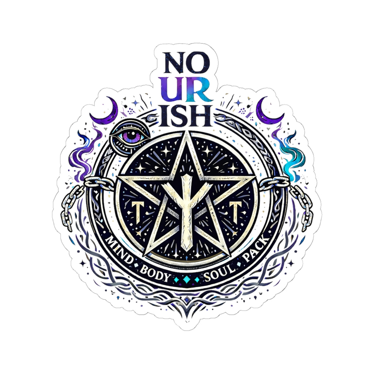 Kenzie Killz NO UR ISH D A / S A AWARENESS STICKER (Portion Of ALL Sales Benefits DA/SA Charities)