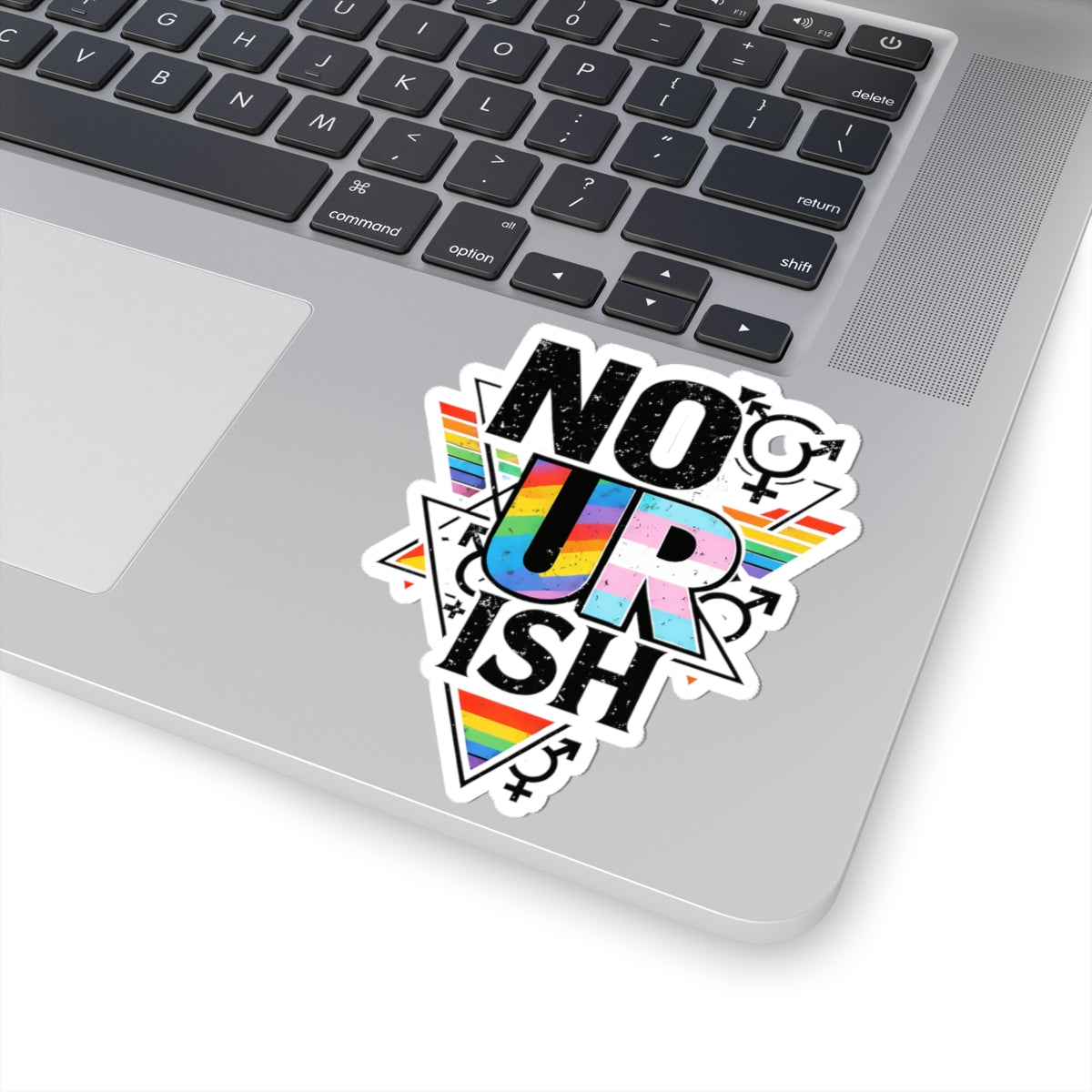 Kenzie Killz NO UR ISH LGBTQ Advocacy STICKER (Portion Of ALL Sales Benefits LGBTQ Charities)