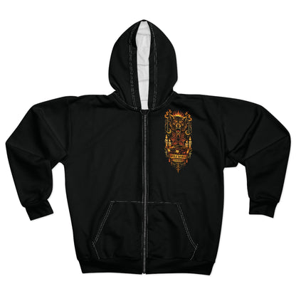Wolf Worx Customs Stranger Things "Between Worlds" EXTREMELY LIMITED EDITION DROP Zippered Hoodie