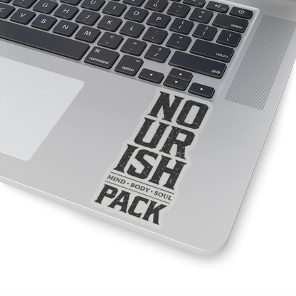 No Ur Ish NOURISH Block Sticker