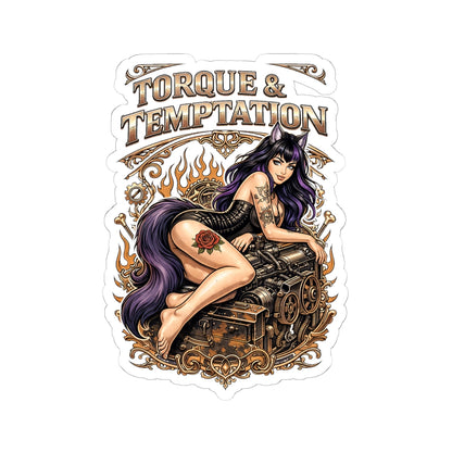 Wolf Worx Customs Fast and Feral Sticker