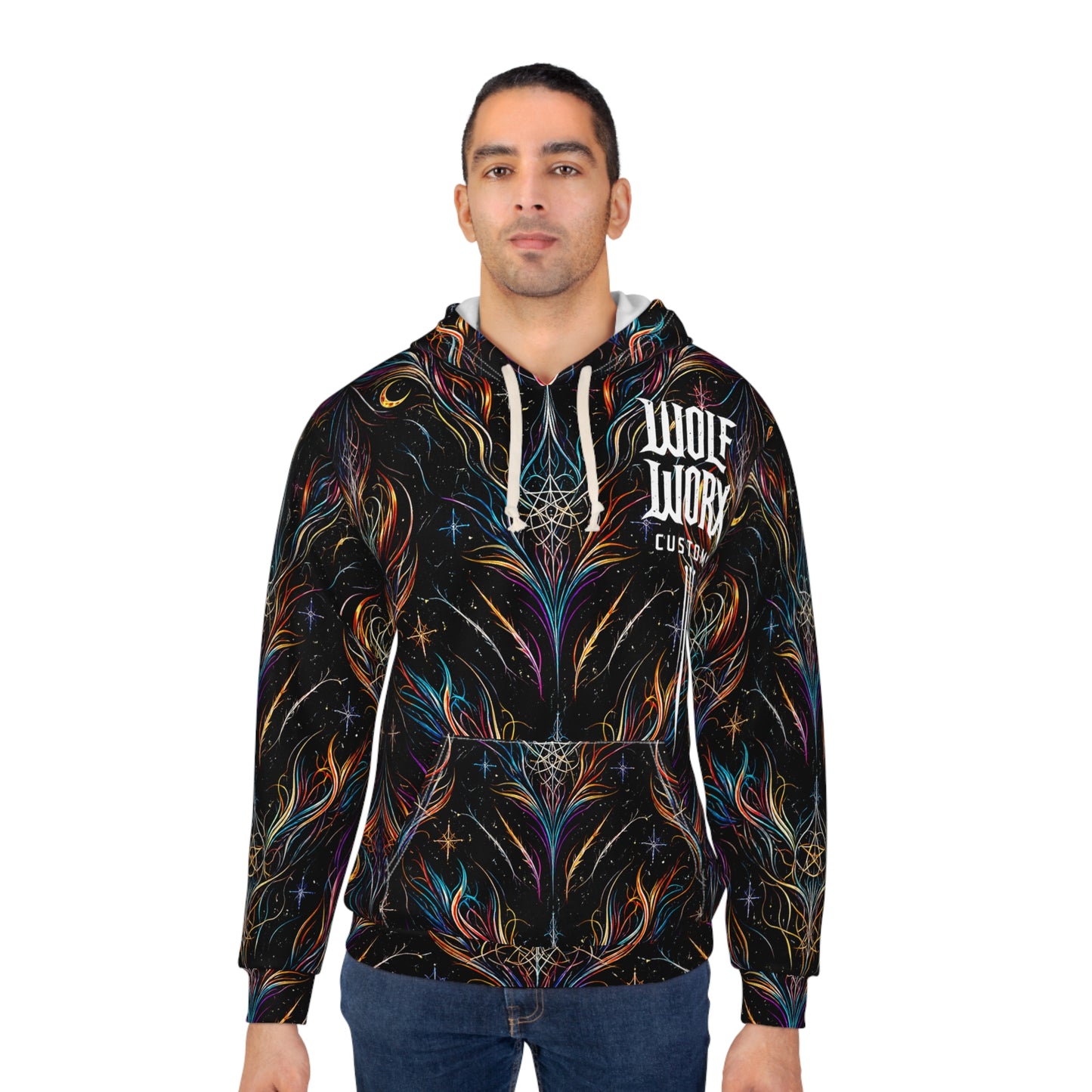 Wolf Worx Customs Fast & Feral Graphic Hoodie