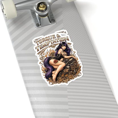 Wolf Worx Customs Fast and Feral Sticker