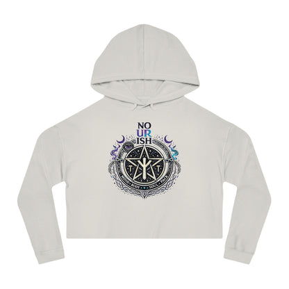 No Ur Ish NOURISH Cropped Hoodie SA/DA Awareness (Proceeds Benefit Charity)