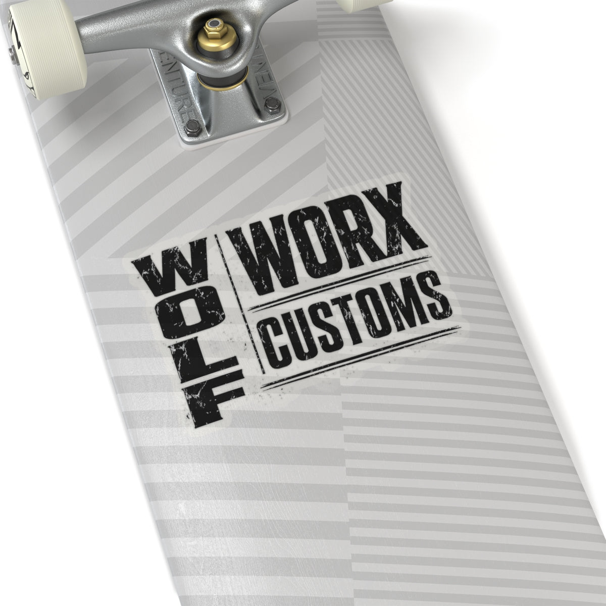 Wolf Worx Customs Typography 2 Sticker