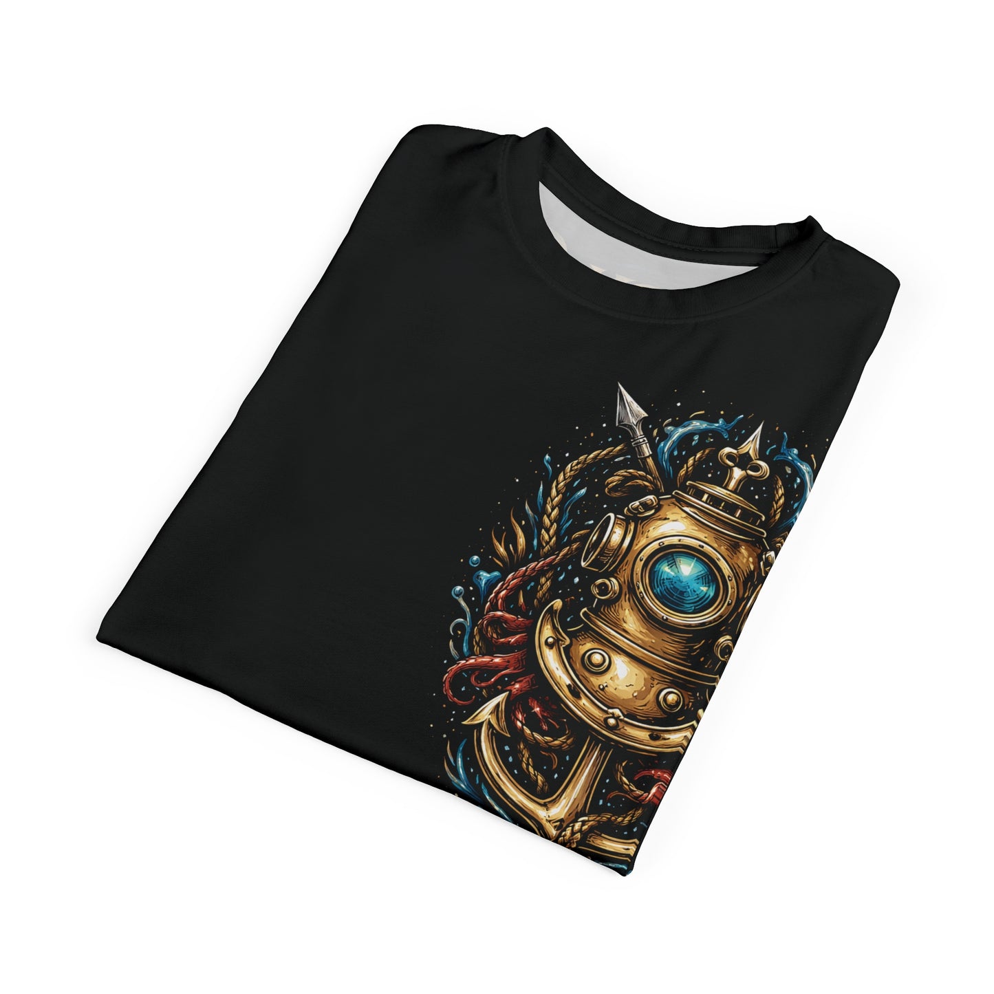 Wolf Worx Customs Hot Rod Heroes Rescue Diver T Shirt