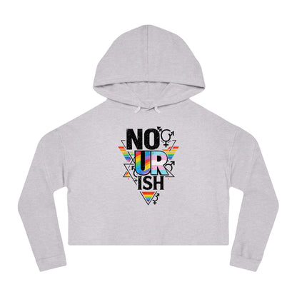 NO UR ISH Nourish Cropped Pride Sweatshirt (Proceeds Benefit Charity)
