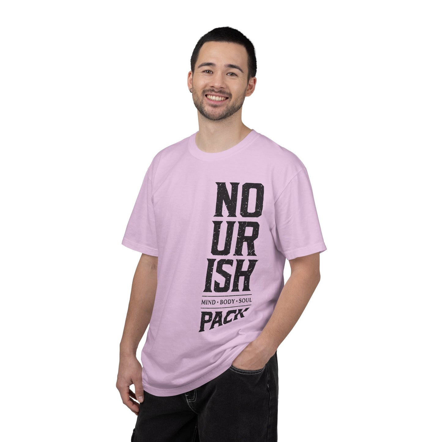 NO UR ISH NOURISH Mind Body Soul Pack Unisex T - Shirt