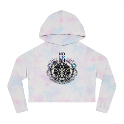 No Ur Ish NOURISH Cropped Hoodie SA/DA Awareness (Proceeds Benefit Charity)