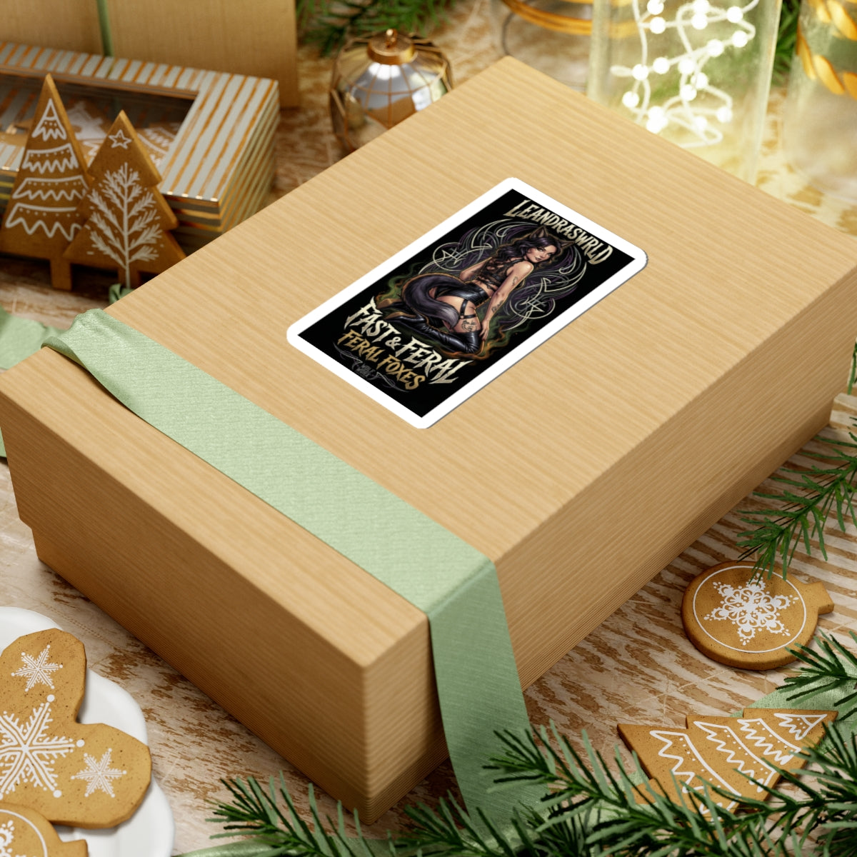 Feral Foxes Leandra Sticker