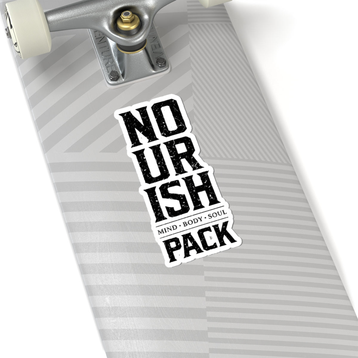 No Ur Ish NOURISH Block Sticker