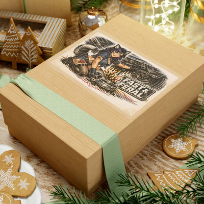 Wolf Worx Customs Fast & Feral Kenzie Killz Oil Change Sticker