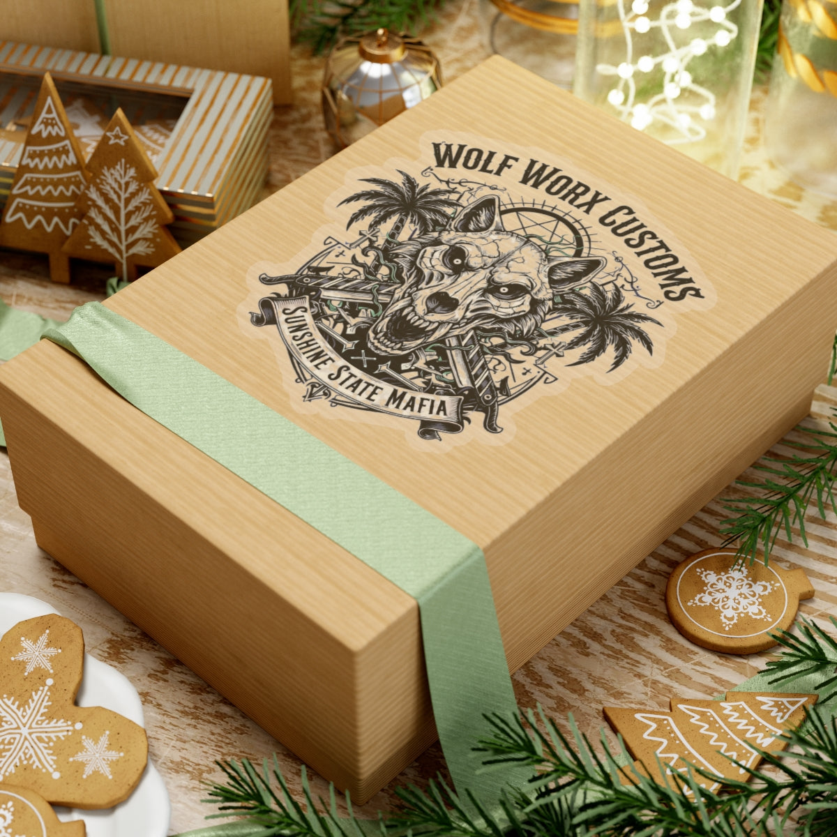 Wolf Worx Customs CCCollab Sunshine State Mafia Sticker