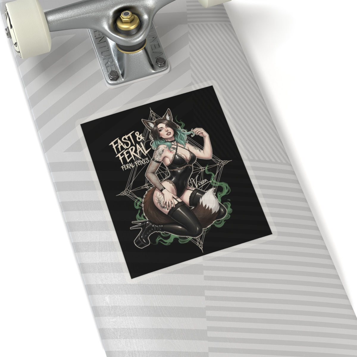 Feral Foxes Vixen Sticker