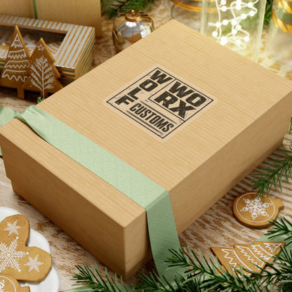 Wolf Worx Customs Typography 1 Sticker