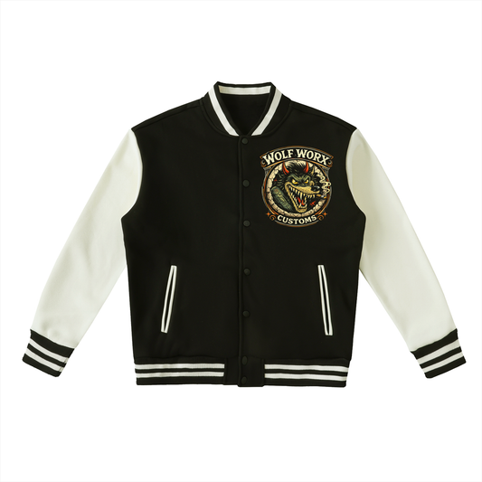 Wolf Worx Customs Raised On Legacy Vintage Varsity Jacket