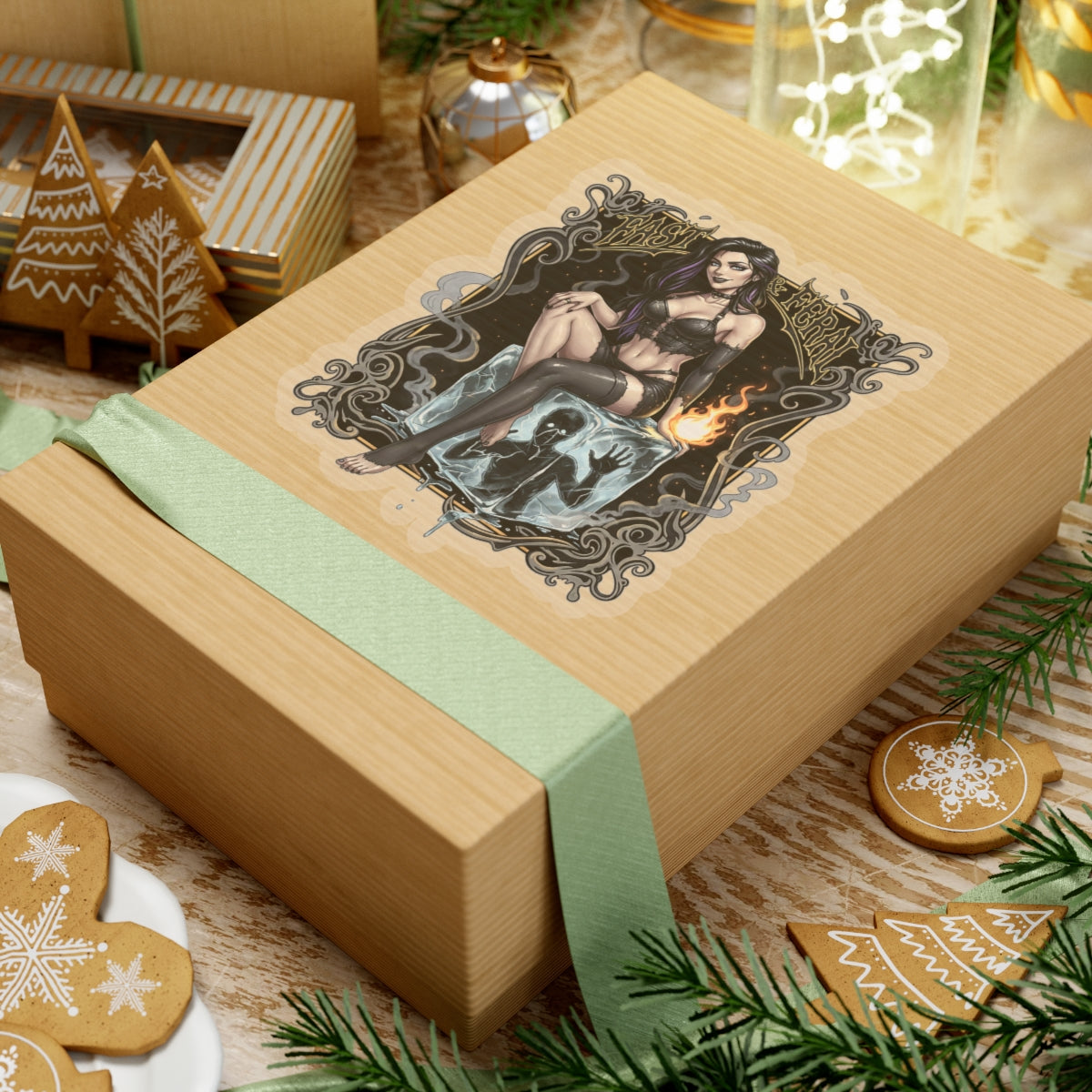 HEAT WINS! Kenzie Killz / Wolf Worx Customs / Witch Wolf / NO UR ISH Pinup PROTEST COLLAB! ALL Proceeds Go To Charity!