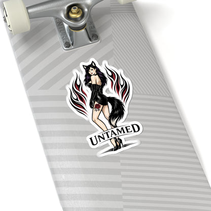 Wolf Worx Customs Untamed Sticker