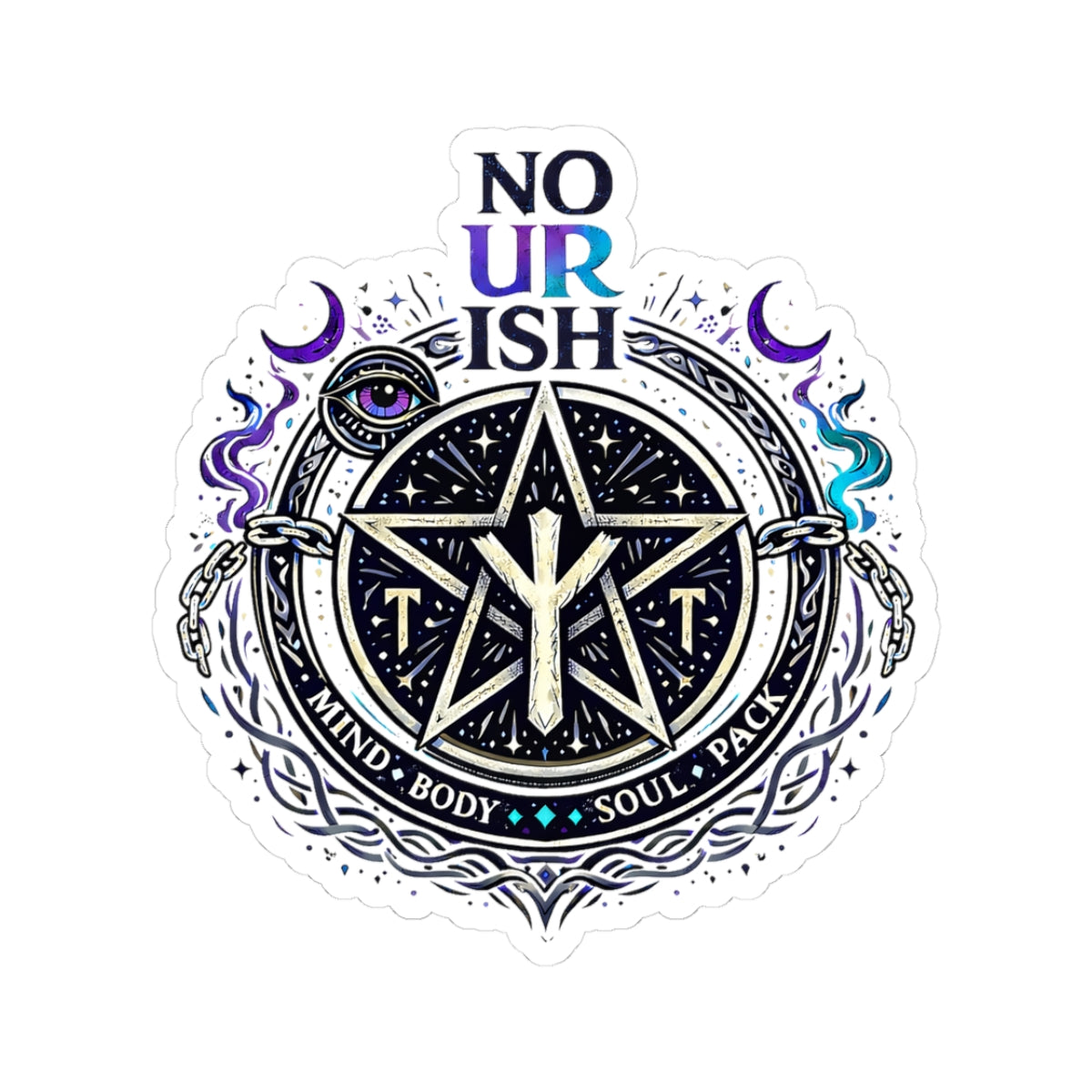 Kenzie Killz NO UR ISH D A / S A AWARENESS STICKER (Portion Of ALL Sales Benefits DA/SA Charities)