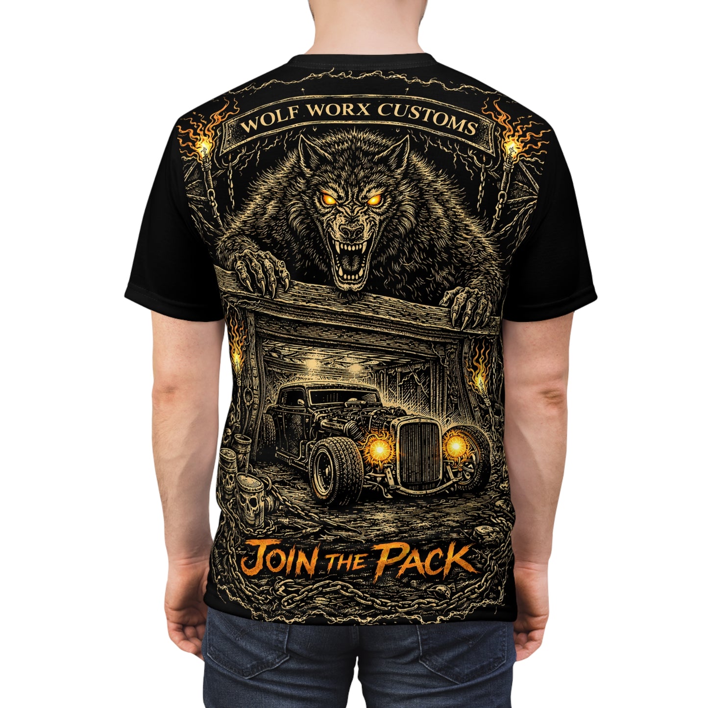 Wolf Worx Customs Join The Pack T-Shirt